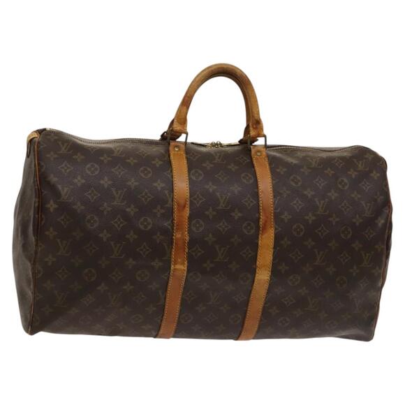 LOUIS VUITTON Monogram Keepall 55 Boston Bag M41424 - Picture 1 of 16